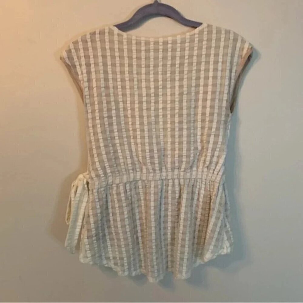 Anthropologie Deletta Malpelo Wrap Top S - Picture 3 of 8